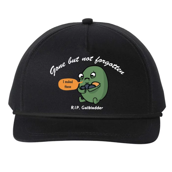 Gone But Not Forgotten RIP Gallbladder Snapback Five-Panel Rope Hat