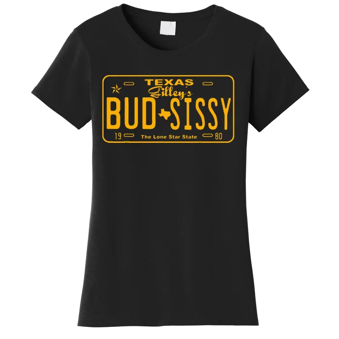 GilleyS Bud N Sissy Texas Cowboy Women's T-Shirt