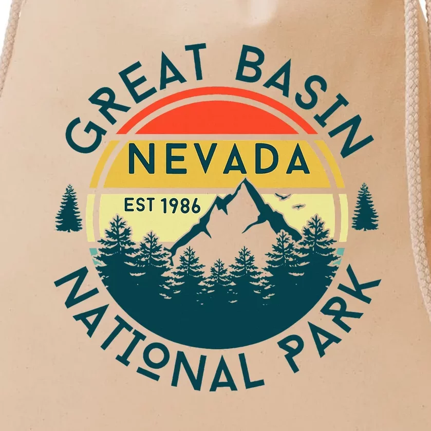 Great Basin National Park Nevada Hiking Nature Outdoors Drawstring Bag