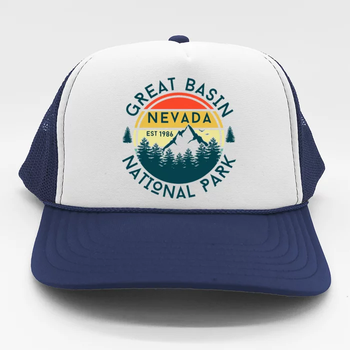 Great Basin National Park Nevada Hiking Nature Outdoors Trucker Hat