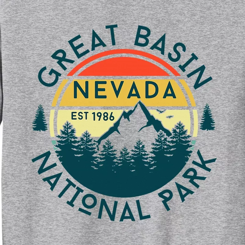 Great Basin National Park Nevada Hiking Nature Outdoors Tall Sweatshirt