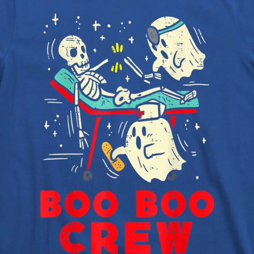 Ghost Boo Nurse Crew Witch Skeleton Halloween Spooky Season Gift T-Shirt