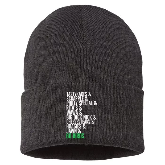 Go Birds. (Only Philly People Understand) Sustainable Knit Beanie