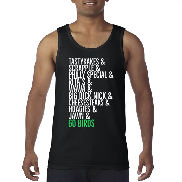 Go Birds. (Only Philly People Understand) Tank Top