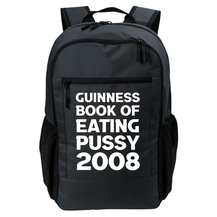 Guinness Book Of Eating Pussy 2008 Daily Commute Backpack