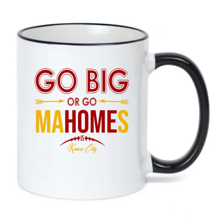 Go Big Or Go Mahomes Kansas City Football Black Color Changing Mug