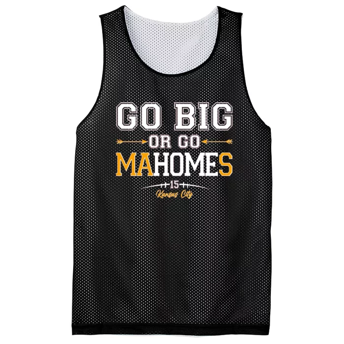 Go Big Or Go MaHomes Mesh Reversible Basketball Jersey Tank