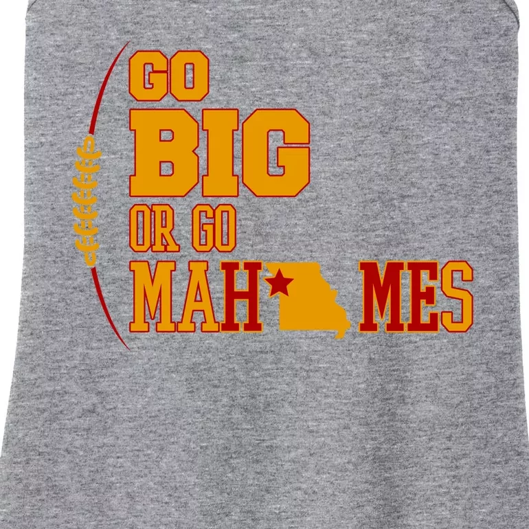 Go Big Or Go Mahomes Football Lover Ladies Essential Tank