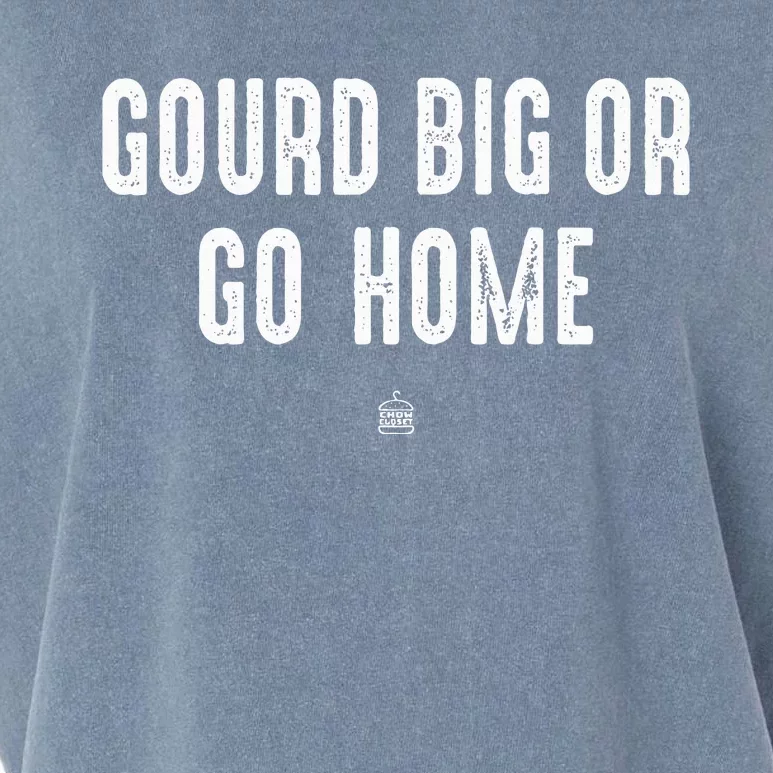 Gourd Big Or Go Home Punsgiving.Funny Group Garment-Dyed Women's Muscle Tee