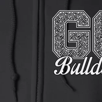 Go Bulldogs Pride Lawrence County Full Zip Hoodie