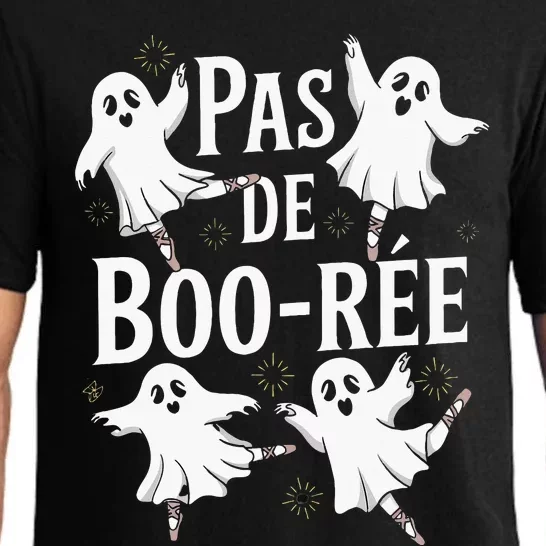 Ghost Ballet Pas De Boo Halloween Dance Pajama Set