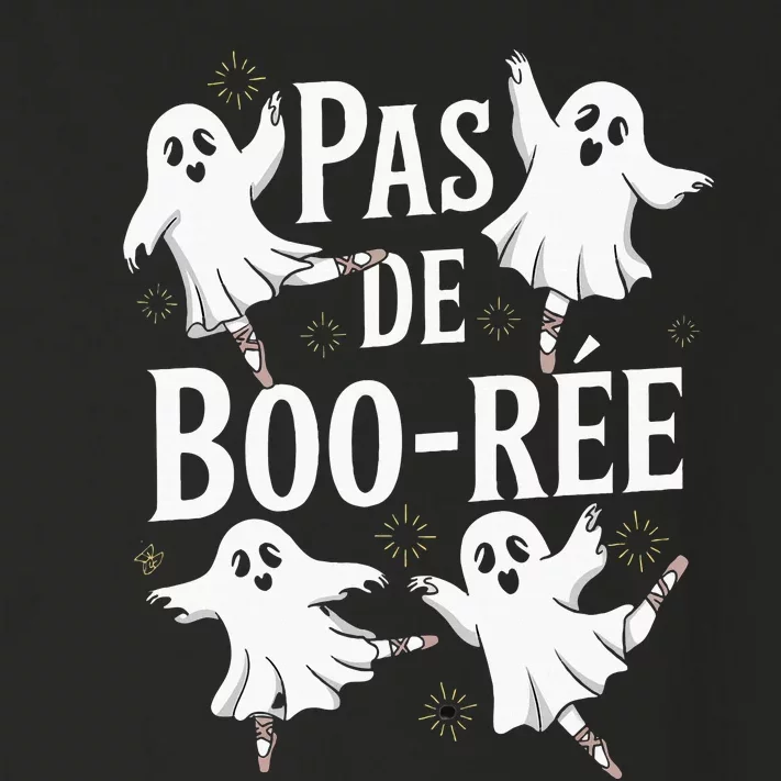 Ghost Ballet Pas De Boo Halloween Dance Toddler Long Sleeve Shirt