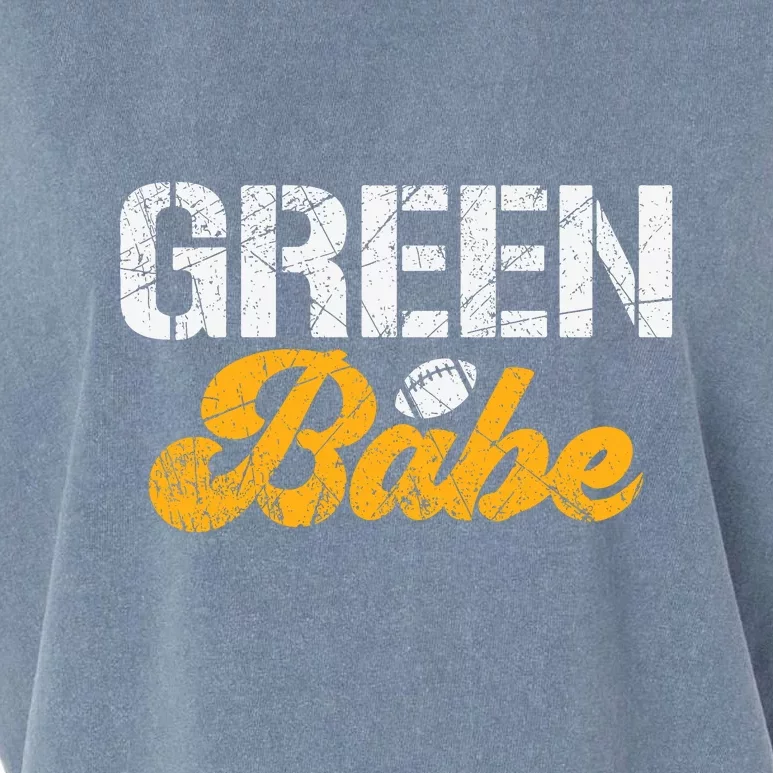 Green Babe Packers Unisex TShirt Garment-Dyed Women's Muscle Tee