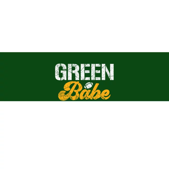 Green Babe Packers Unisex TShirt Bumper Sticker