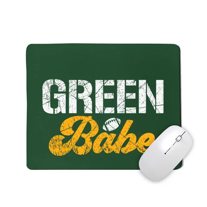 Green Babe Packers Unisex TShirt Mousepad