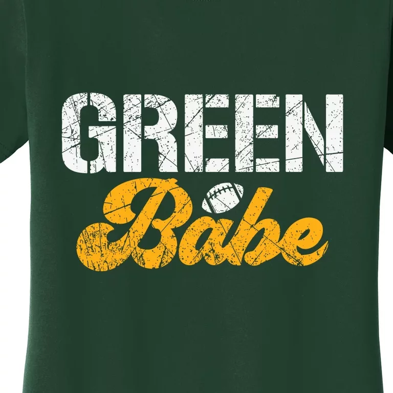 Green Babe Packers Unisex TShirt Women's T-Shirt