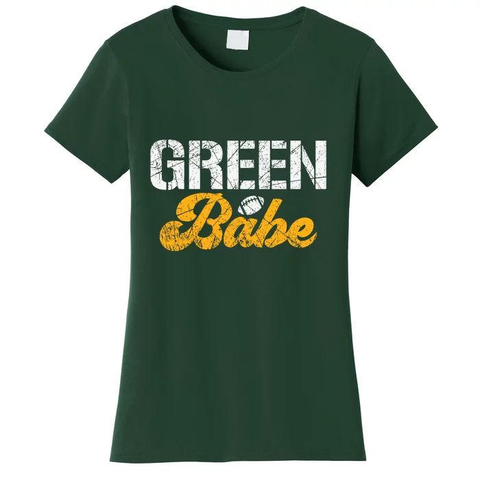 Green Babe Packers Unisex TShirt Women's T-Shirt