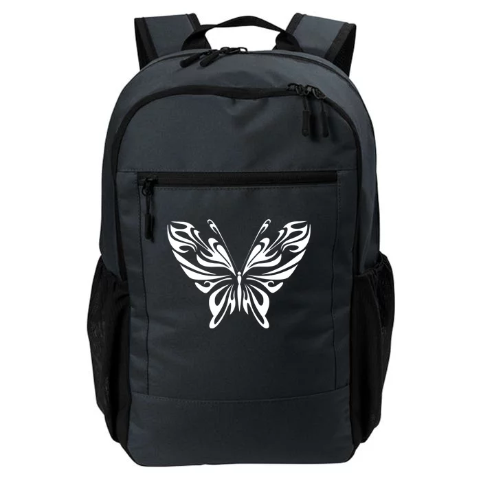 Grunge Butterfly Pattern Daily Commute Backpack