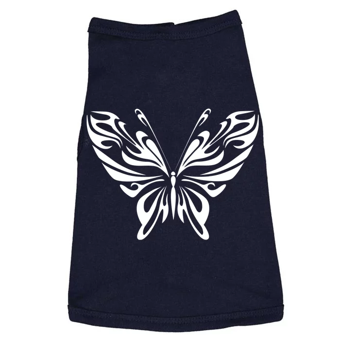 Grunge Butterfly Pattern Doggie Tank