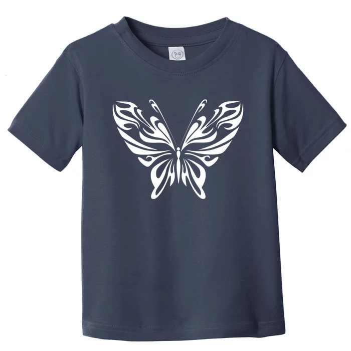 Grunge Butterfly Pattern Toddler T-Shirt