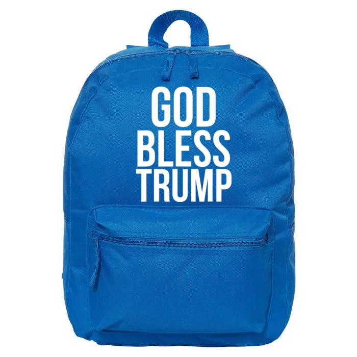 God Bless President Donald Trump 16 in Basic Backpack