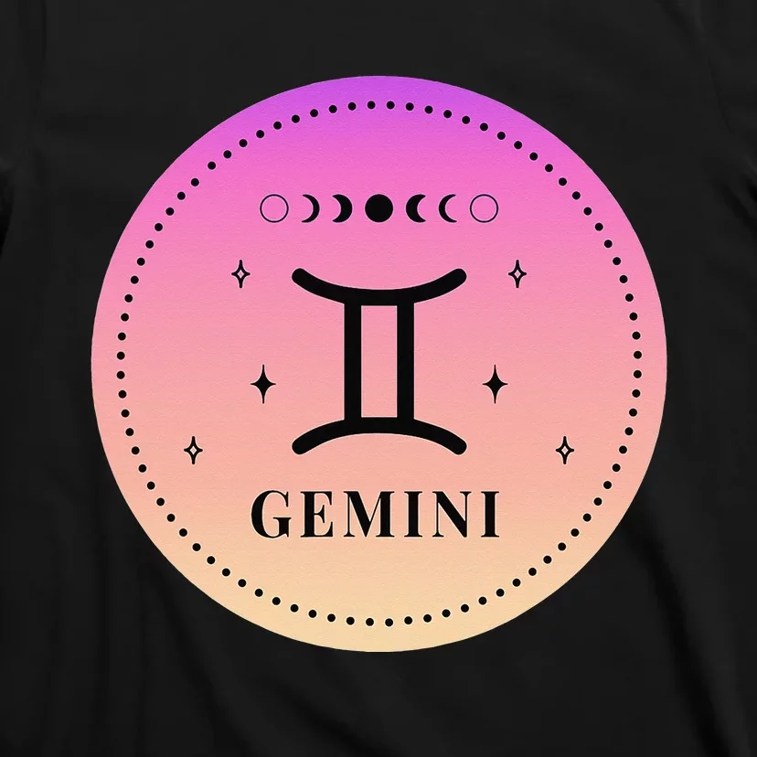 Gemini Birthday Present Wo Zodiac Sign Gemini T-Shirt