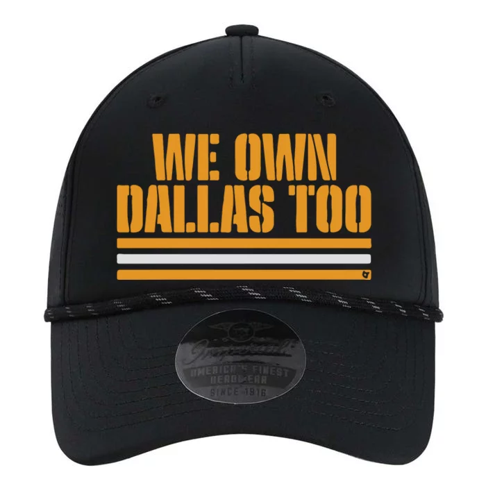 Green Bay Packer We Own Dallas Too Performance The Dyno Cap