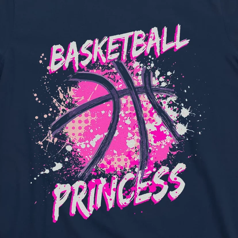 Girl Basketball Princess T-Shirt