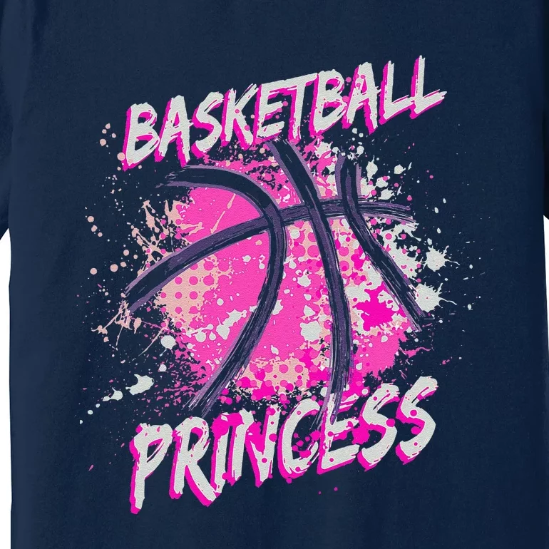 Girl Basketball Princess Premium T-Shirt