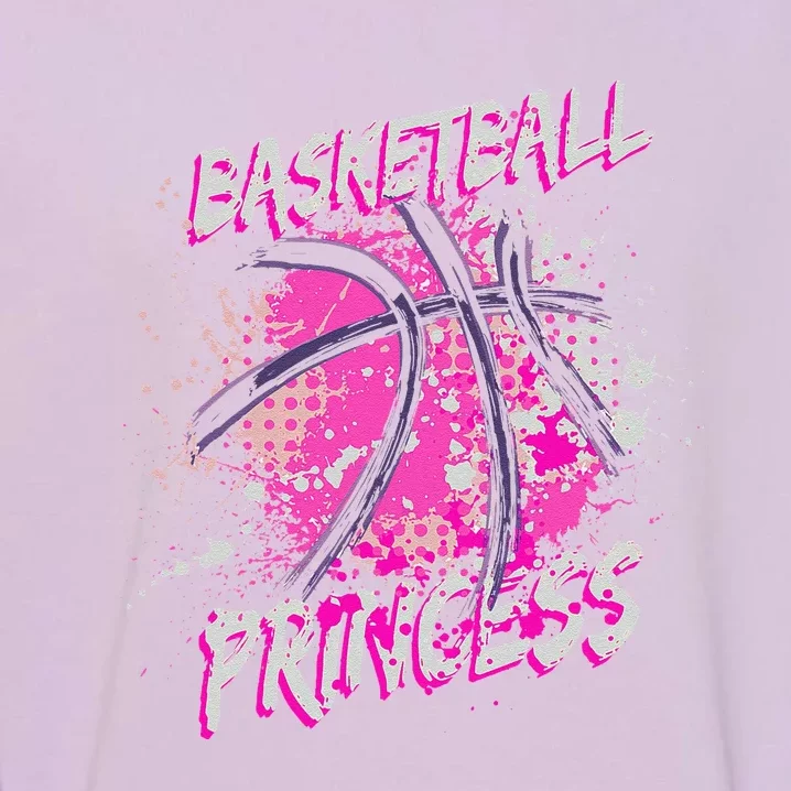 Girl Basketball Princess Garment-Dyed Sweatshirt