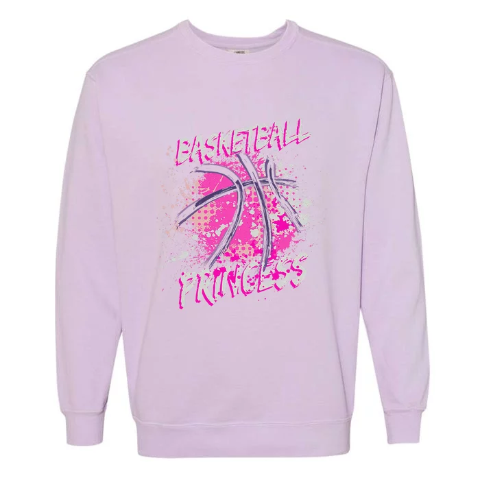 Girl Basketball Princess Garment-Dyed Sweatshirt