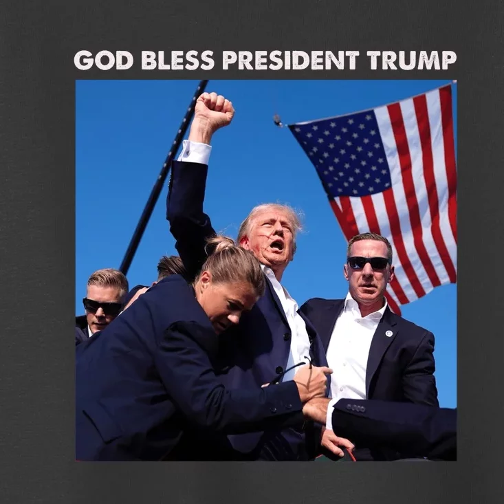 God Bless President Trump Trending Trump Was Just Shot At Pennsylvania Toddler T-Shirt