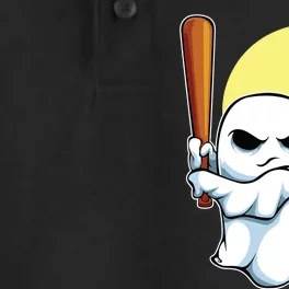 Ghost Baseball Player Lazy Halloween Costume Cute Sport Dry Zone Grid Performance Polo