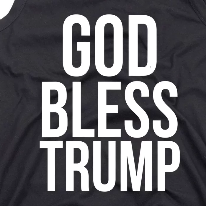 God Bless President Donald Trump Gift Tank Top