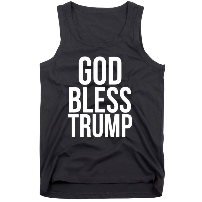 God Bless President Donald Trump Gift Tank Top