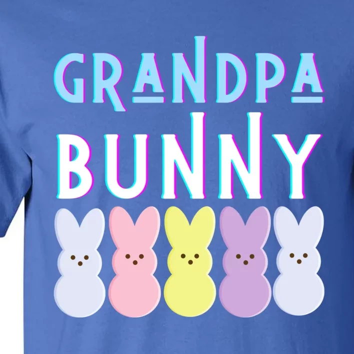 Grandpa Bunny Pap Funny Easter Bunny Dad Mom Fun Gift Tall T-Shirt