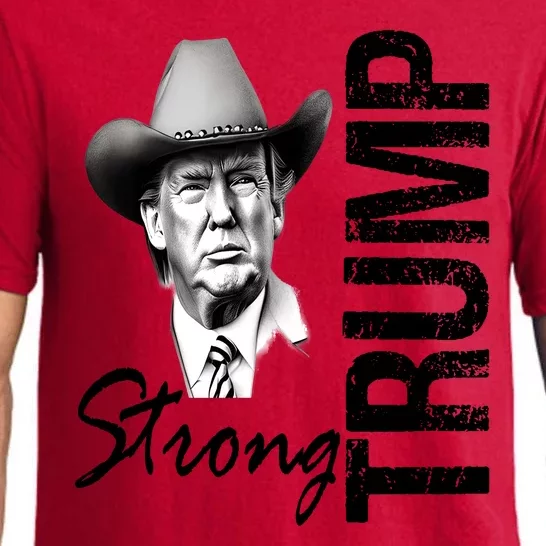 God Bless President Trump Trending Trump Strong 2024 Pennsylvania Pajama Set