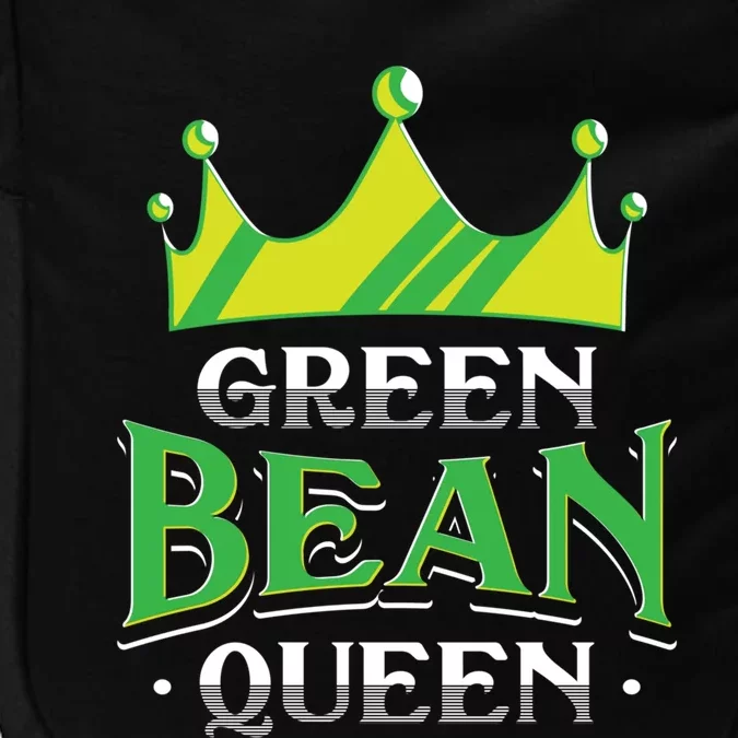 Green Bean Queen Artwork Vegan Gift Impact Tech Backpack