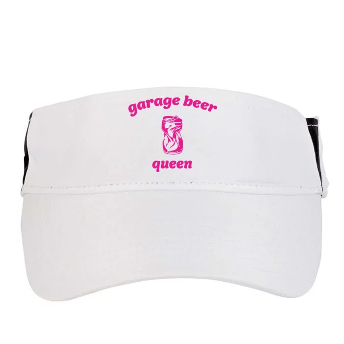 Garage Beer Queen Adult Drive Performance Visor