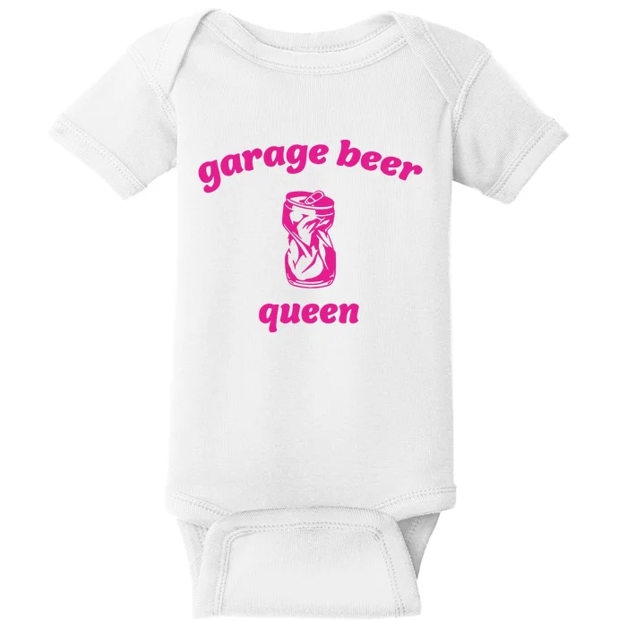 Garage Beer Queen Baby Bodysuit