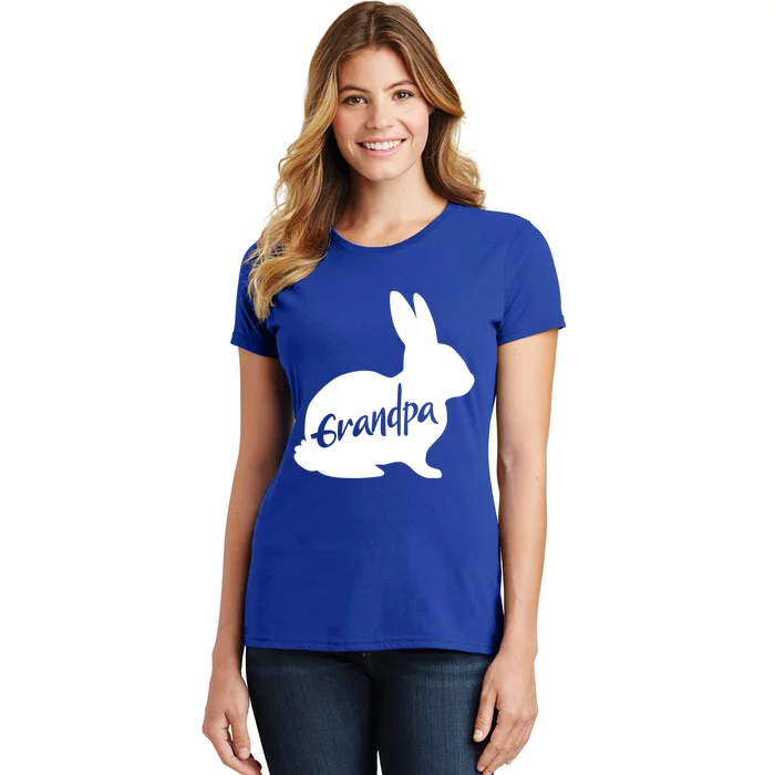 Grandpa Bunny Rabbit Papa Grandfather Easter Cute Gift Women's T-Shirt