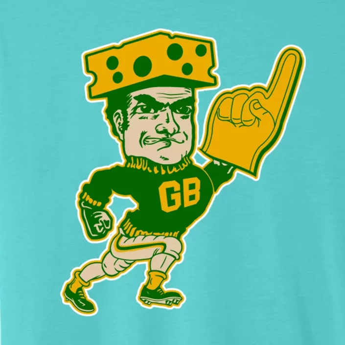 Green Bay Retro Style Packers Fan Go Pack ChromaSoft Performance T-Shirt