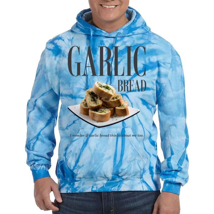 Garlic Bread Retro Food Bootleg Tie Dye Hoodie