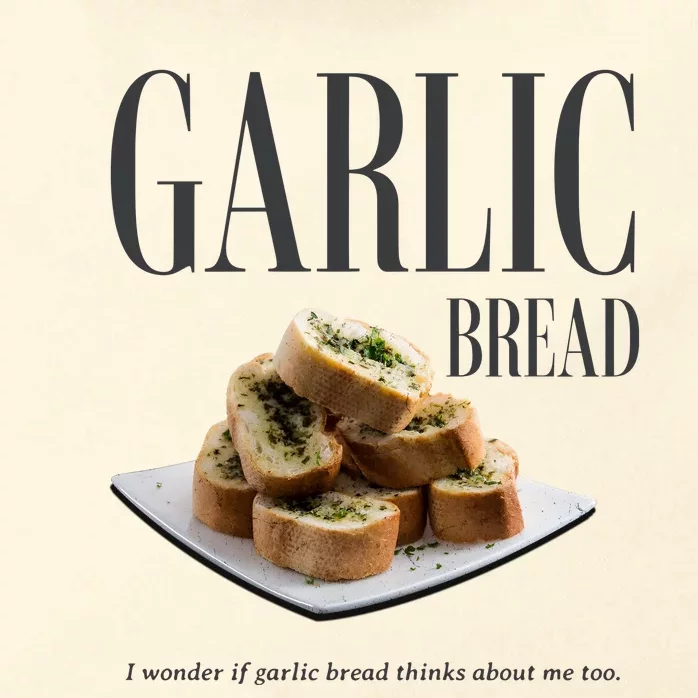 Garlic Bread Retro Food Bootleg Zip Tote Bag