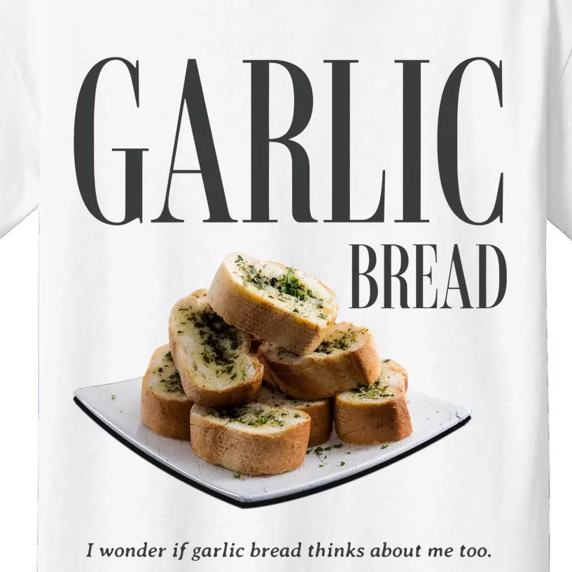 Garlic Bread Retro Food Bootleg Kids T-Shirt