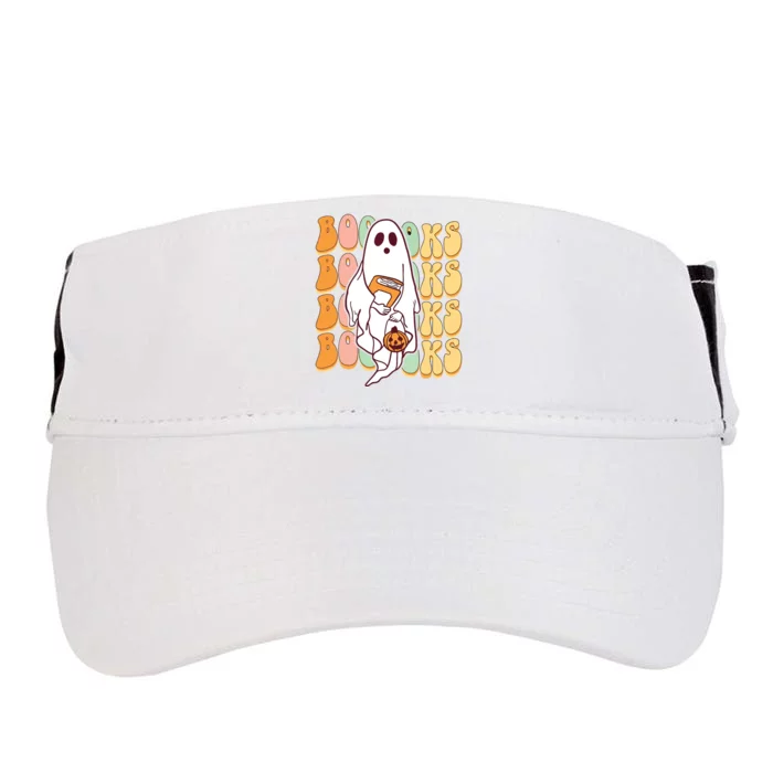 Ghost Book Reading Halloween Costume Teacher Books Lover Adult Drive Performance Visor