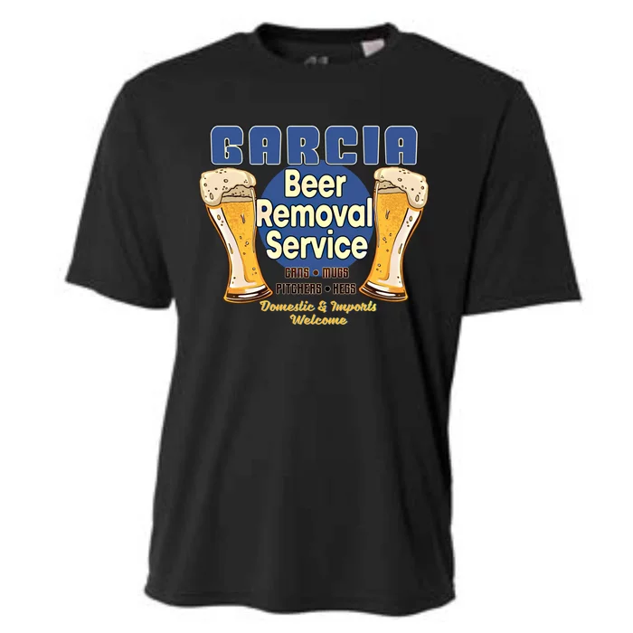 Garcia Beer Removal Service Funny Party Ing Funny Gift Cooling Performance Crew T-Shirt