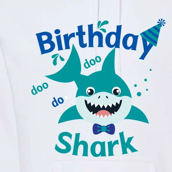 Green Birthday Shark Doo Doo Do Premium Hoodie