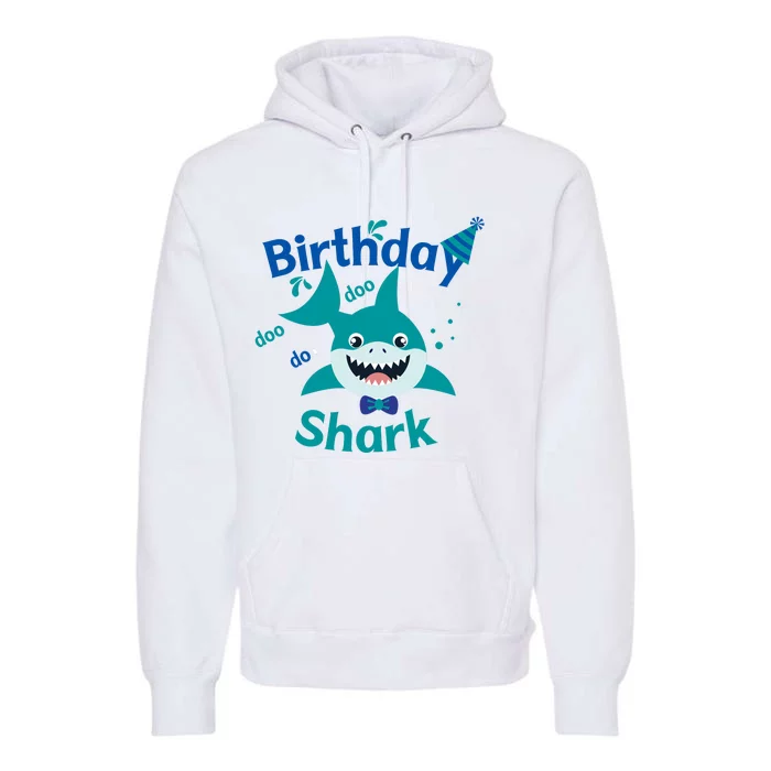 Green Birthday Shark Doo Doo Do Premium Hoodie