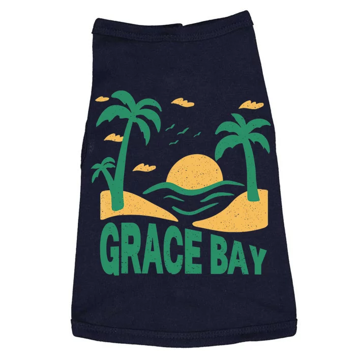 Grace Bay Summer Vacation Travel Souvenir Doggie Tank